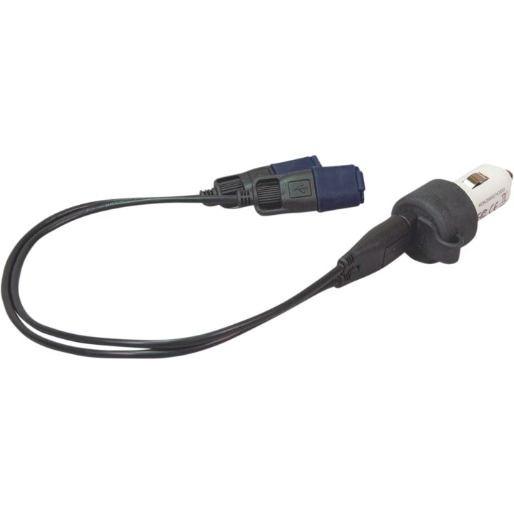 USB Fast Charge för cigguttag 2.1A TECMATE 2.1A singel 1a dual – bild 2