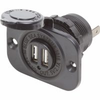 USB-laddare 2.1A Dual Blue Sea Systems
