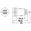 USB-uttag Dubbelt 12 24V Osculati – miniatyr 2