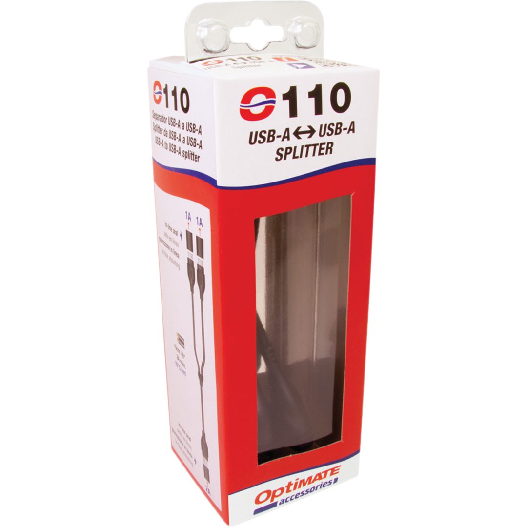 USB Y-Splitter Optimate TECMATE Y-splitter – bild 2