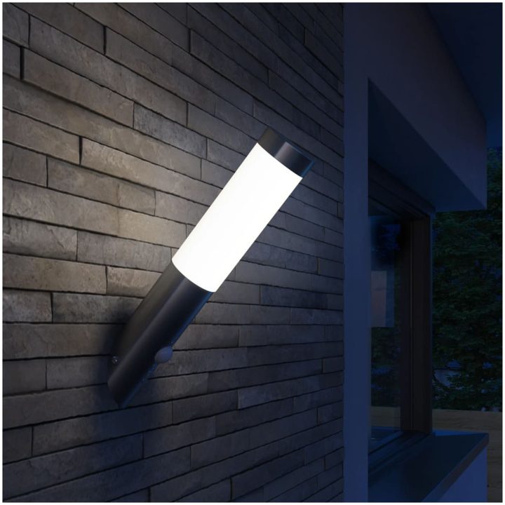 Utebelysning Enego vägglampa med rörelsedetektor vidaXL – bild 6