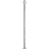 Utedusch 215 cm rostfritt stål vidaXL – miniatyr 3