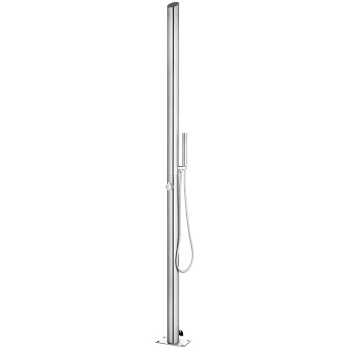 Utedusch 220 cm rostfritt stål vidaXL – bild 2