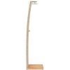 Utedusch beige 55x60x224 cm konstrottning och akaciaträ vidaXL – miniatyr 6