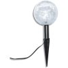 Utelampa med markspett 3 LED rund solcell vidaXL – miniatyr 5