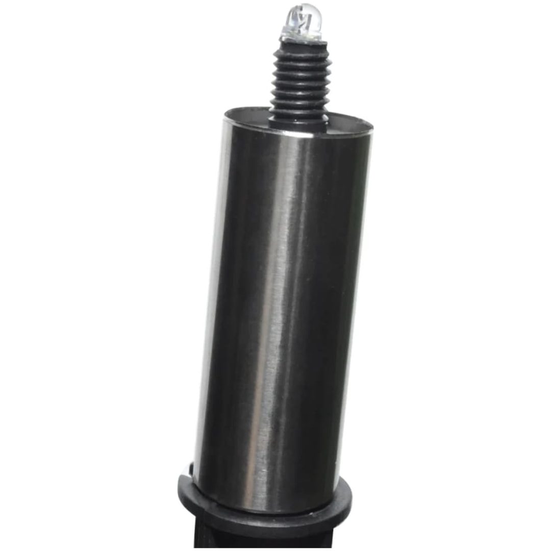 Utelampa med markspett 3 LED rund solcell vidaXL – bild 7