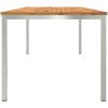 utematbord 200x90x74.5 cm massivt akaciaträ vidaXL Large – miniatyr 6