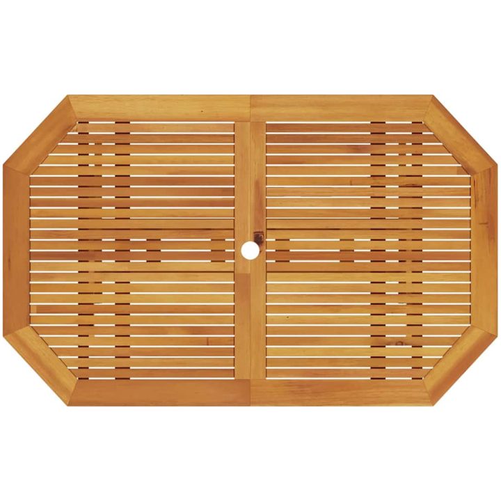Utematset 7 pcs Brun Massivt akaciaträ vidaXL 135 x 85 x 75 cm – bild 10