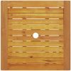 Utemöbelset 3 pcs Naturligt trä vidaXL 60 x 60 x 75 cm – miniatyr 10