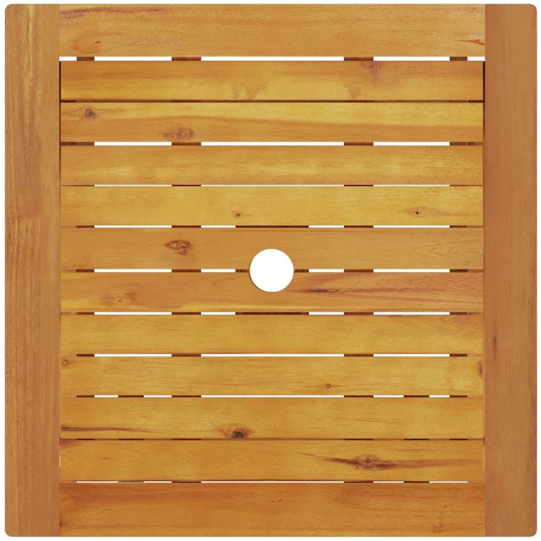 Utemöbelset 3 pcs Naturligt trä vidaXL 60 x 60 x 75 cm – bild 10