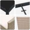 Utemöbler Set med kudde Reclining 9 pcs vidaXL 200 x 80 x 73 cm – miniatyr 8