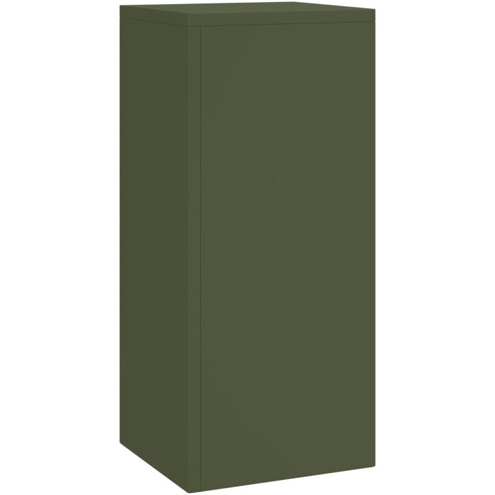 Uteväxter Ställningar Pelare 3 st Olivgrön Stål vidaXL 24 x 24 x 35 cm, 24 x 24 x 55 cm, 24 x 24 x 75 cm – bild 5