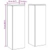 Uteväxtställningar Pelare 2 st Olivgrön Stål vidaXL 24 x 24 x 75 cm – miniatyr 11