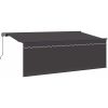 Utfällbar markis Antracit Grå vidaXL 400x200 cm, 400 x 200 cm, 4 x 2 m, 400 x 120 cm – miniatyr 4