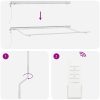 Utfällbar markis Antracit Polyester & Aluminium vidaXL Large – miniatyr 5