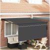 Utfällbar markis Antracit Tyg vidaXL 300 x 250 cm – miniatyr 1