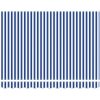 Utfällbar markis Blå och Vit vidaXL 250x200 cm – miniatyr 5