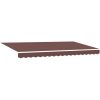 Utfällbar markis Brun och Antracit vidaXL 400x200 cm, 400 x 200 cm, 4 x 2 m – miniatyr 2