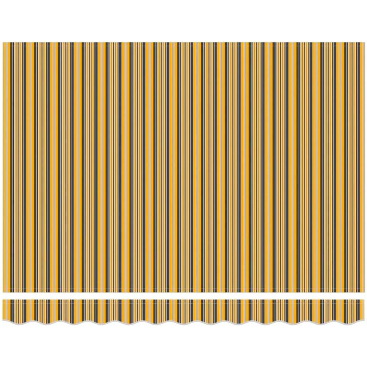 Utfällbar markis Flerfärgsdesign Tyg och Metall vidaXL 300 x 250 cm – bild 7