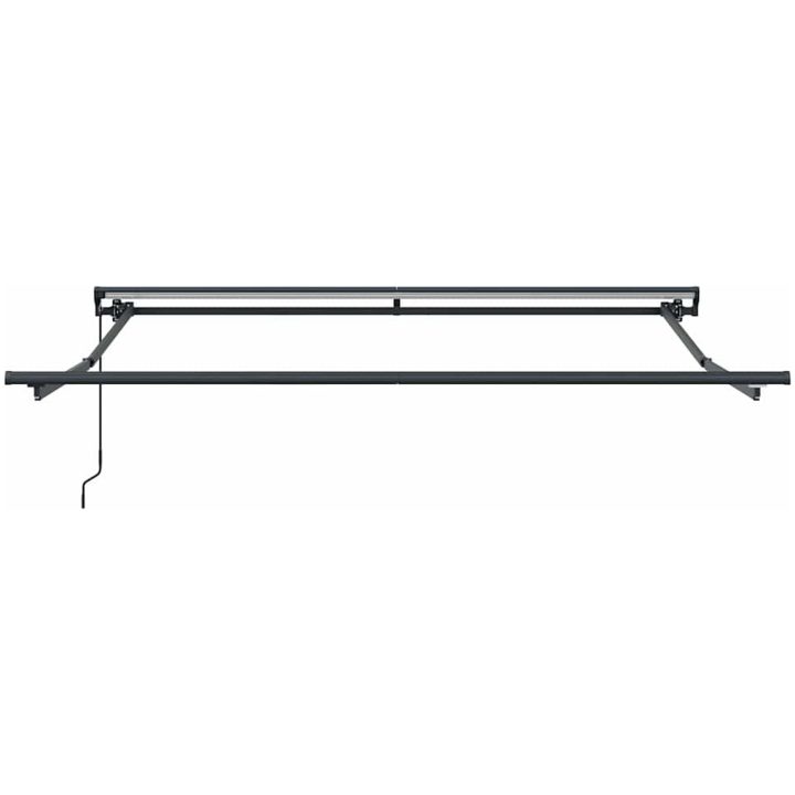 Utfällbar markis Gräddvit Polyester vidaXL Large – bild 5