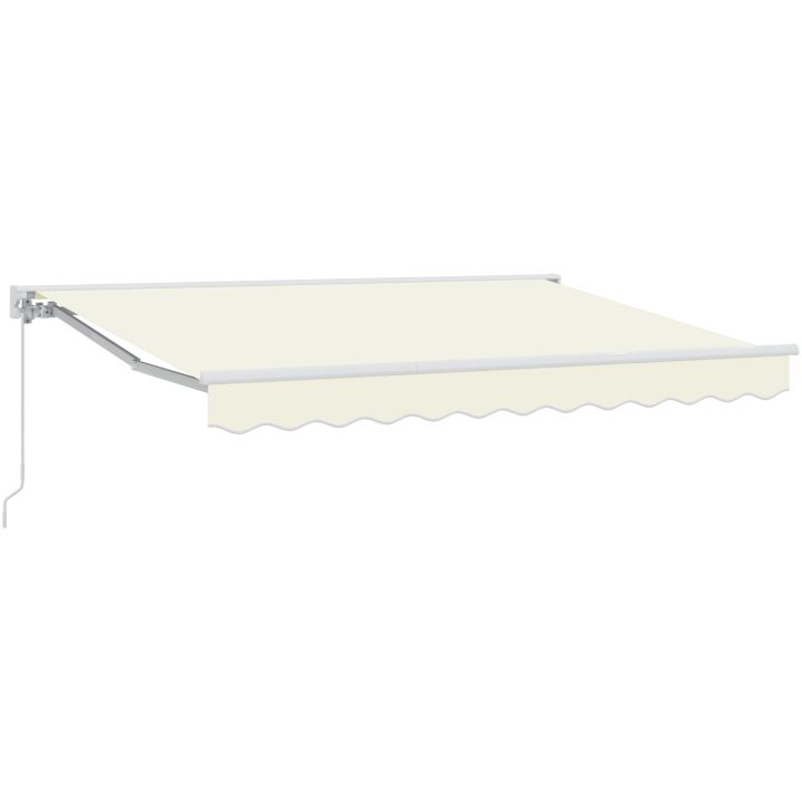 Utfällbar markis Kräm vidaXL 250x200 cm – bild 2