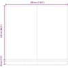 Utfällbar markis Ljusgrå Polyester vidaXL 300x250 cm – miniatyr 9