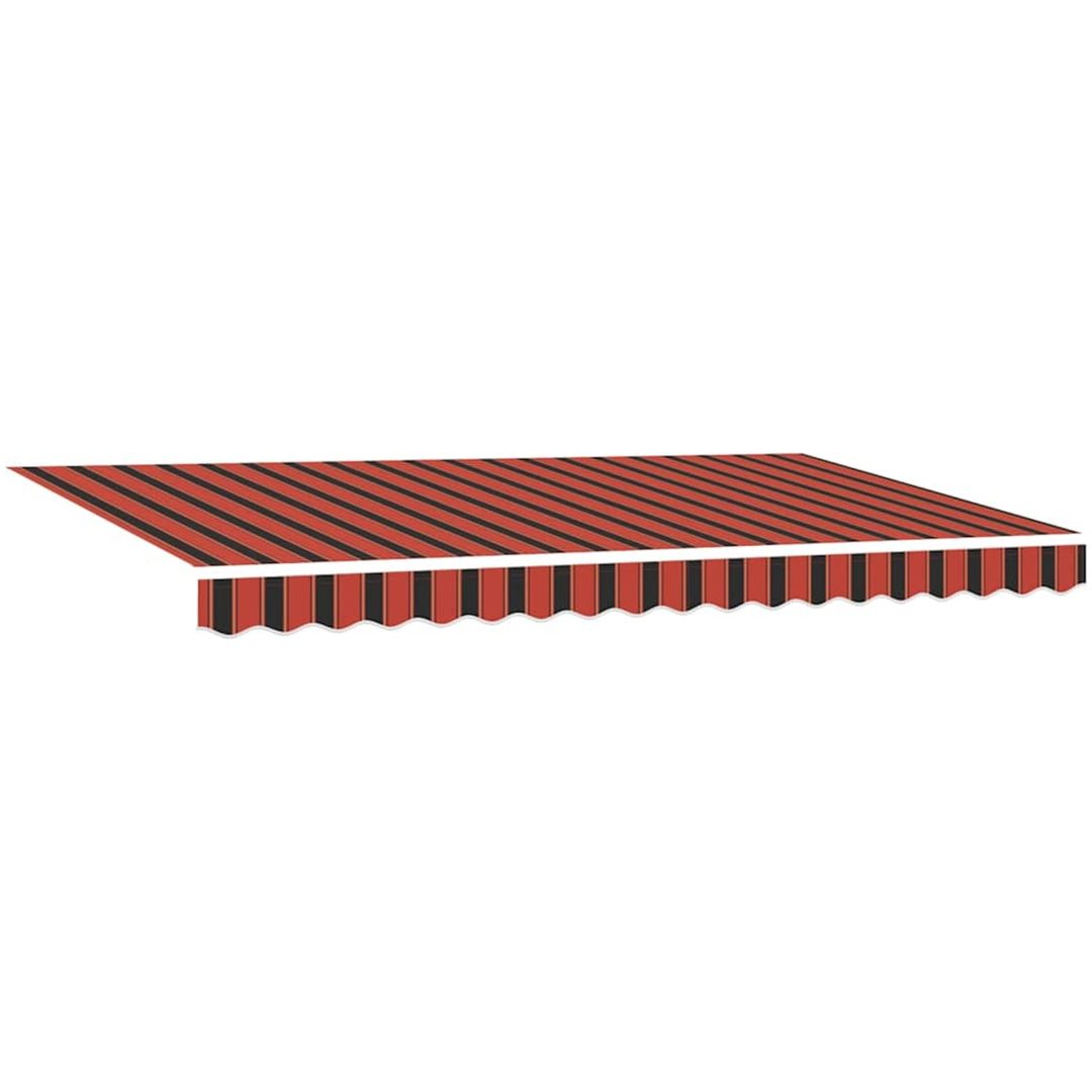 Utfällbar markis Marinblå Polyester och aluminium vidaXL 350x200 cm – bild 4