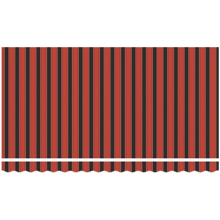 Utfällbar markis Marinblå Polyester och aluminium vidaXL 350x200 cm – bild 5