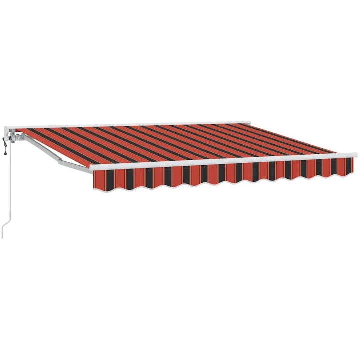 Utfällbar markis Marinblå Polyester vidaXL 250x200 cm – bild 2