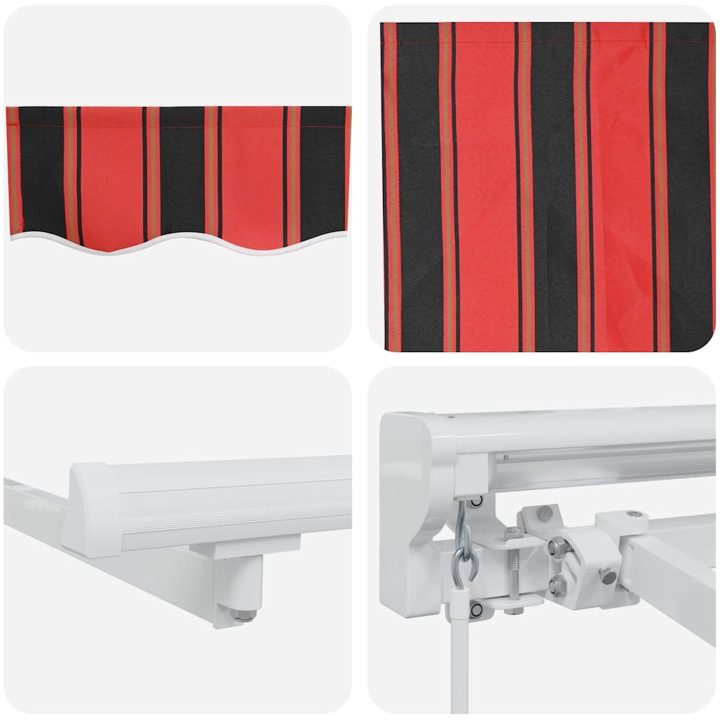Utfällbar markis Marinblå vidaXL 250x200 cm – bild 6