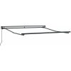 Utfällbar markis Svart Polyester vidaXL 300x250 cm – miniatyr 4