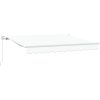 Utfällbar markis Vit 350x200 cm 350 x 200 cm 3,5 x 2 m vidaXL 350x200 cm, 350 x 200 cm, 3,5 x 2 m – miniatyr 2