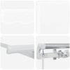 Utfällbar markis Vit 350x200 cm 350 x 200 cm 3,5 x 2 m vidaXL 350x200 cm, 350 x 200 cm, 3,5 x 2 m – miniatyr 4