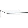 Utfällbar markis Vit vidaXL 300x250 cm – miniatyr 2