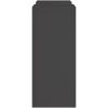 Utomhus Blomlådor Pelare 2 st Svart Stål vidaXL 24 x 24 x 55 cm – miniatyr 7