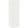 Utomhus Blomsterställ Pelare 2 st Vit Stål vidaXL 24 x 24 x 75 cm – miniatyr 5