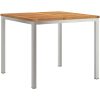 Utomhus Matsalsbord 90x90x74.5 cm i solid akaciaträ vidaXL 90 x 90 x 75 cm – miniatyr 2