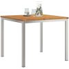 Utomhus Matsalsbord 90x90x74.5 cm i solid akaciaträ vidaXL 90 x 90 x 75 cm – miniatyr 3