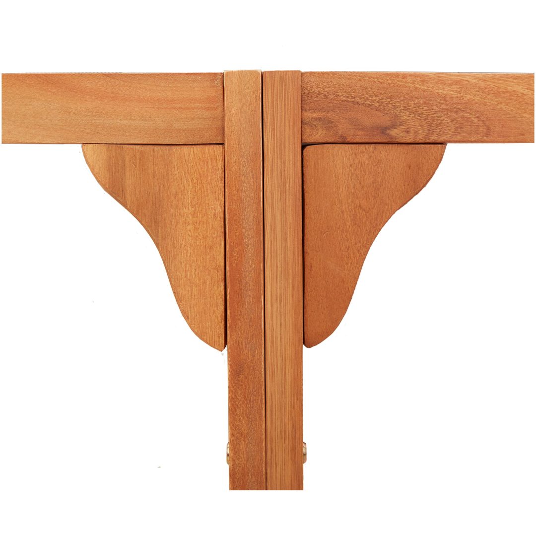 Utomhus Träd Bänk 200 cm Massivt Eukalyptus vidaXL 200 x 80 x 45 cm – bild 8