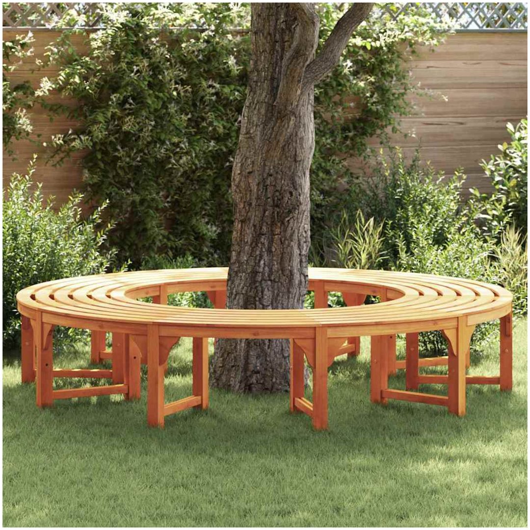 Utomhus Träd Bänk 200 cm Massivt Eukalyptus vidaXL 200 x 80 x 45 cm