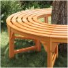 Utomhus Träsoffa 160 cm Massiv Eucalyptus vidaXL 160 x 80 x 45 cm – miniatyr 3
