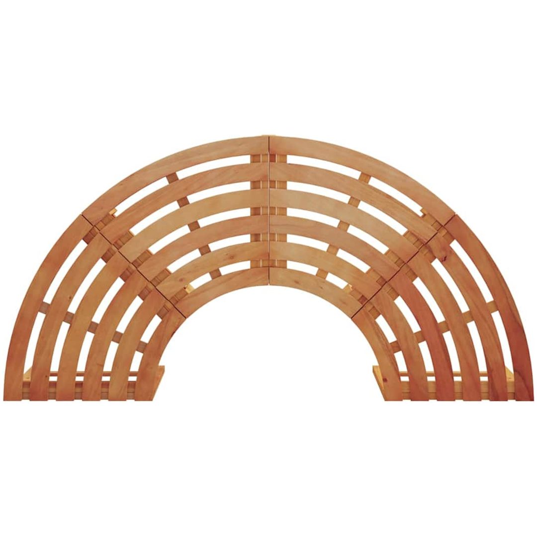 Utomhus Träsoffa 160 cm Massiv Eucalyptus vidaXL 160 x 80 x 45 cm – bild 8