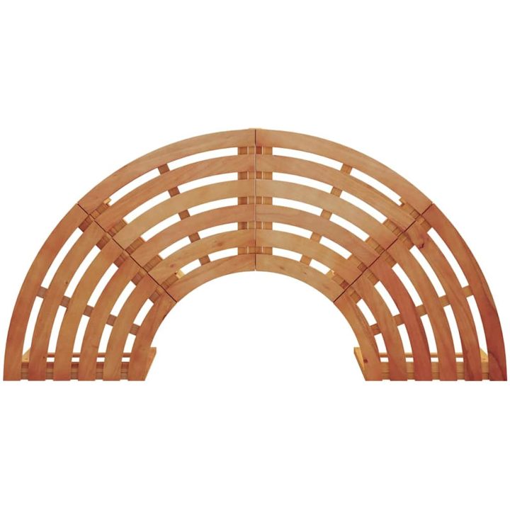 Utomhus Träsoffa 160 cm Massiv Eucalyptus vidaXL 160 x 80 x 45 cm – bild 8