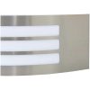 Utomhus Vägglampa 2 st Silver Rostfritt Stål IP44 vidaXL Medium – miniatyr 8