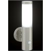 Utomhus vägglampa med sensor 2 st Silver rostfritt stål IP44 vidaXL Medium – miniatyr 11
