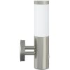 Utomhus vägglampa med sensor 2 st Silver rostfritt stål IP44 vidaXL Medium – miniatyr 5
