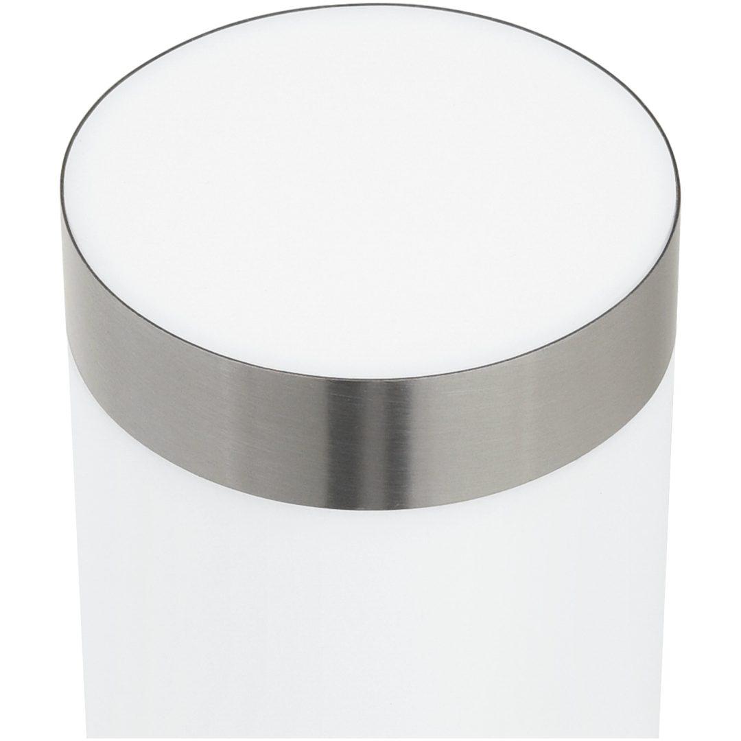 Utomhus vägglampa med sensor 2 st Silver rostfritt stål IP44 vidaXL Medium – bild 7