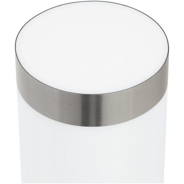 Utomhus vägglampa med sensor 2 st Silver rostfritt stål IP44 vidaXL Medium – bild 7