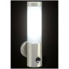 Utomhus Vägglampa med Sensor Silver Rostfritt Stål IP44 vidaXL Medium – miniatyr 11