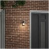 Utomhus Vägglampa Silver Rostfritt Stål IP44 vidaXL Compact – miniatyr 3